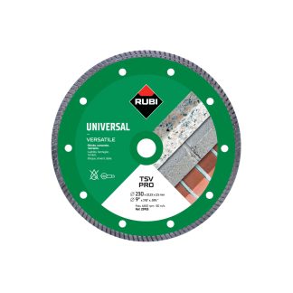 General purpose turbo diamond blade TSV